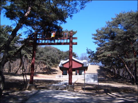 명종의 아들 순회세자가 13세에 죽어 묻힌 순창원. 